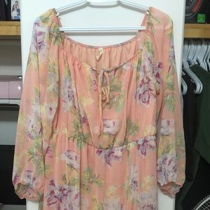 Large maternity dress